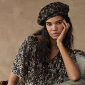 5085. Free People X Understated Leather Penny Beret